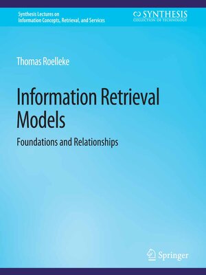 cover image of Information Retrieval Models